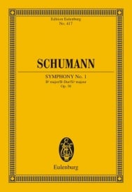 Schumann: Symphony No. 1 Bb major Opus 38 (Study Score) published by Eulenburg